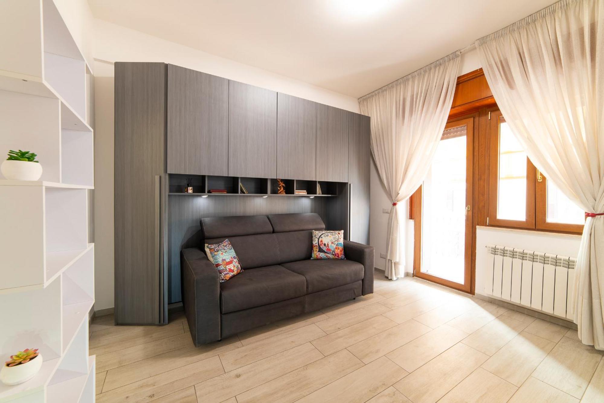 Smart Home - Trilocale Con Parcheggio Privato Róma Kültér fotó